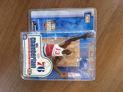 Wilt Chamberlain McFarlane Hardwood Classic NBA Legends 76ers New in Packaging - Image 1 of 4