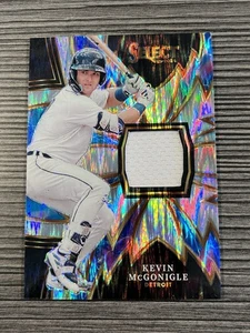 2024 Panini Select Kevin McGonigle RC #SPK-KM Sparks Patch Flash Prizm Tigers - Picture 1 of 11