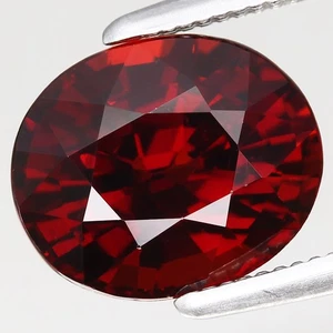 Granate espesartita naranja namibia ovalado 100 % natural sin calefacción 2,86 quilates 8,7 x 7,2 mm - Imagen 1 de 4