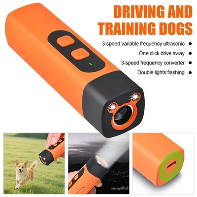 Stop Repeller Dog Barking Control Trainer Anti Bark Device Outdoor Ultrasonic - image 1 of 4