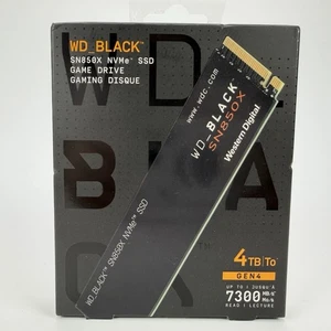 Western Digital WD_BLACK SN850X 4TB Interne Gen4 NVMe SSD (WDBB9G0040BNC-WRSN) - Bild 1 von 10