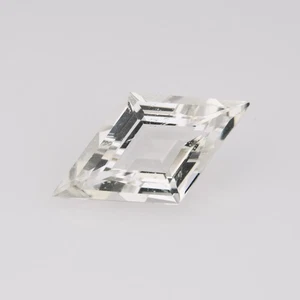 2.51 Ct Excellent Lozengen 14.9 x 8.4 MM 100% Natural White Brazil Aquamarine - Picture 1 of 5