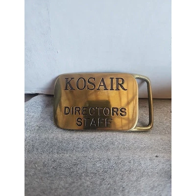 Vintage Kosair Director Staff Belt Buckle 1981 - Image 1 of 4