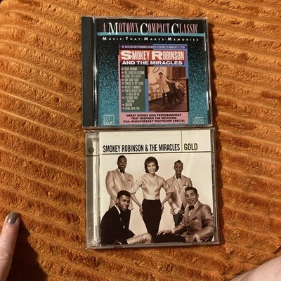 Lot Of 2 Smokey Robinson & The Miracles CD’s in great condition Gold plus one  Foto 1 de 4