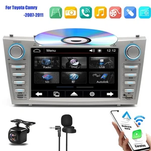 Car Radio Stereo For Toyota Camry  2007 2008 2009 2010 2011 DVD CD CarPlay GPS - Picture 1 of 13