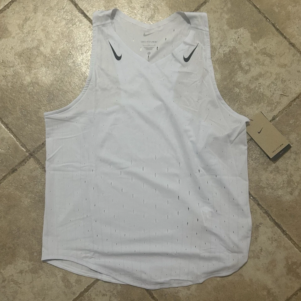 Nike AeroSwift Dri-Fit ADV Running Singlet FN2504-085 Size Women’s Sz XXS