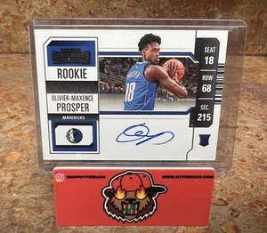2023-24 Panini Contenders Olivier-Maxence Prosper Rookie Ticket Variation Auto - Picture 1 of 2