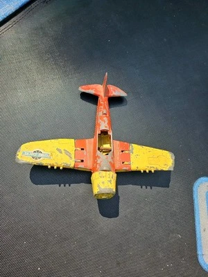Hubley Kiddie Toy Plane Diecast Metal No. 495 Flying  Circus VTG Airplane AS IS - Image 1 of 4