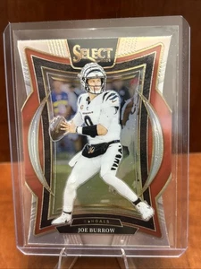 2024 Panini Select JOE BURROW Silver DIE-CUT Concourse Level Prizm #39 - Picture 1 of 2