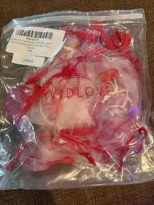 Avidlove Bra and Panty Set Ruffle Lingerie Set Mesh Babydoll Med - Picture 1 of 3