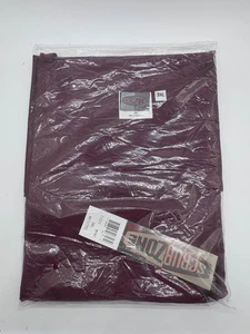 ScrubZone Wine Red Medical Uniform Set 3XL Unisex Top and Pants - Picture 1 of 6
