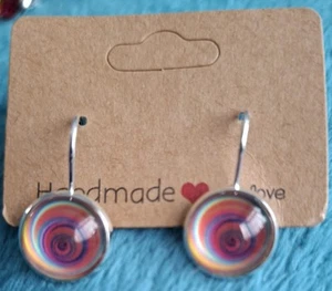 Handgefertigte Ohrringe Silber 925 - Bild 1 von 1