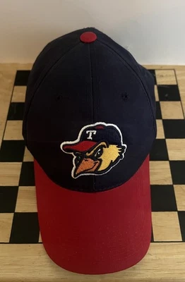 Toledo Mud Hens Blue & Red Adjustable Hat Cap OC Sports - Image 1 of 4