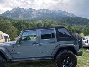 Bestop Tretop NX Plus Soft Top Nero Diamante per Jeep Wrangler JK 07-18 4 porte - Foto 1 di 10