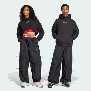 Size M- Adidas X Moon Boot Unisex Parachute Loose FIT Pants, Black. - Picture 1 of 8