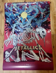 Metallica Poster Heavy Metal Band Musik - Bild 1 von 1