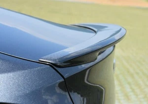 (Fits: 2016-2019 genesis G80 Sedan) Real carbon Rear Trunk Wing Spoiler - Foto 1 di 14