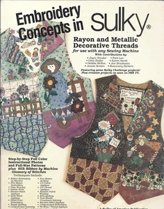 Embroidery Concepts in SULKY-Rayon & Metallic Decorative Threads - Picture 1 of 2