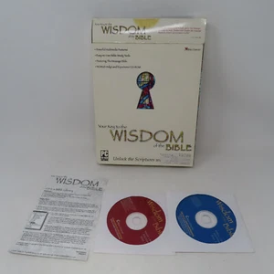 RARE - Wisdom of the Bible PC BIG BOX HOLY LAND EDITION Windows 98 Game COMPLETE - Picture 1 of 9