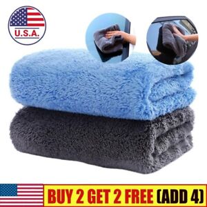 Microfiber Car Wash Drying Towel Dark Gray Dialed Water Drying Towel 500GSM