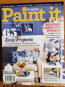 COTTAGE STYLE PAINT IT Magazine 2019, Country Collectibles #126 Designer Looks - Picture 1 of 4