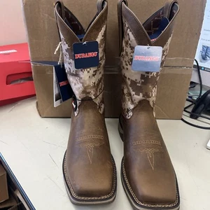 Durango Men's DDB0166 Size 11 Rebel Camo Pull-On Western Boot - Picture 1 of 9