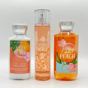 Bath and Body Works Pretty As A Peach Lozione, Nebulizzatore e Gel Doccia Confezione da 3 Pezzi - Foto 1 di 2