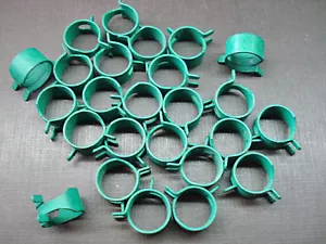 25 pcs Ford fuel vacuum line spring action clamps for 17/32" OD hose - Bild 1 von 3