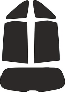 pellicole oscuranti vetri compatibile con acura mdx dal 2007-13 kit posteriore - Imagen 1 de 1