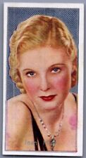 1936 Carreras Film Stars Jean Muir #16 | Original British Cigarette Card