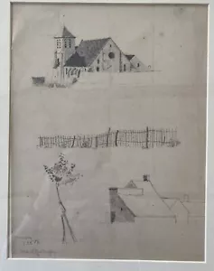 Adah Clifford Murphy (1859-1949) Montigny, France 1886 Signed Woman Artist - Picture 1 of 7