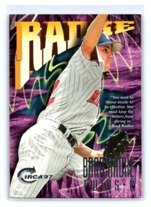 1997 Fleer Skybox Circa Brad Radke Minnesota Twins #389 - Picture 1 of 2