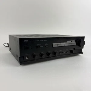 Amplificador Integrado Estéreo Natural Yamaha AX-500 430W Hi-Fi Unidad Negra Separada - Imagen 1 de 8