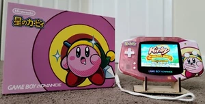 Nintendo Game Boy Advance Kirby V5 IPS Screen Boxed Gameboy GBA Retro Handheld - Picture 1 of 13