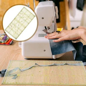 Cucire Il Righello Trapunta Master Taglio Strumento da Cucire Acrilico per Tessuto - Foto 1 di 12
