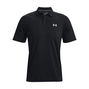 Under Armour 1370090 Men's UA Iso-Chill Polo 2.0 Shirt - Black/White - Small - Picture 1 of 5