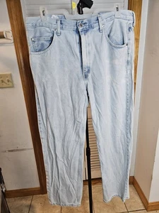 Jeans de mezclilla vintage años 90 Y2K Levis Silvertab para hombre 38x32 holgados pierna ancha sueltos EE. UU. - Imagen 1 de 5