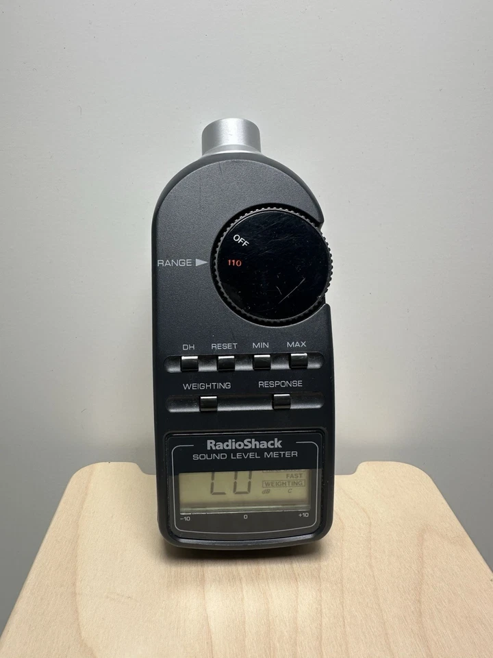 Medidor de nivel de sonido digital Radio Shack 33-2055 probado Foto 1 de 4