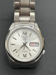 Seiko SNKL51K1 Automatic Watch Silver Dial 38mm No Customs Fees US - Picture 1 of 5