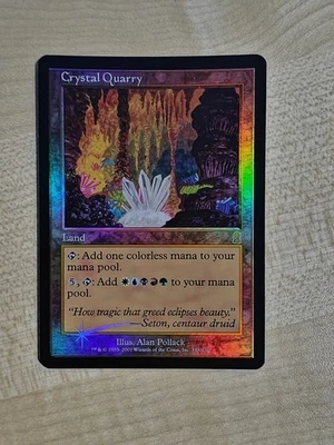 MTG Crystal Quarry Odyssey Foil NM- - Image 1 of 2