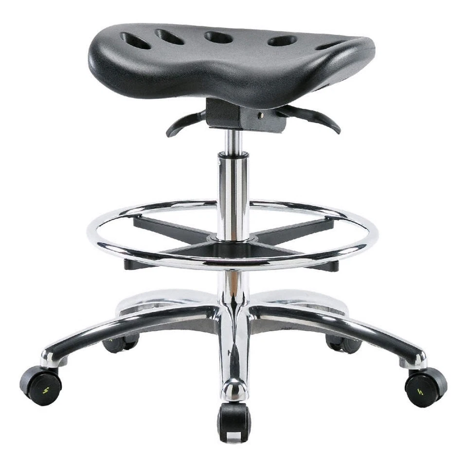 Banqueta pneumática GRAINGER APROVADA ESD-PTMBSO-CR-CF-EC ESD, 300 lb. wt. Boné. 488U9 - Imagem 1 de 1