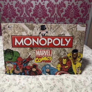 Hasbro Monopoly: Marvel Comics Collector's Edition Board Game Complete Set  - Picture 1 of 17