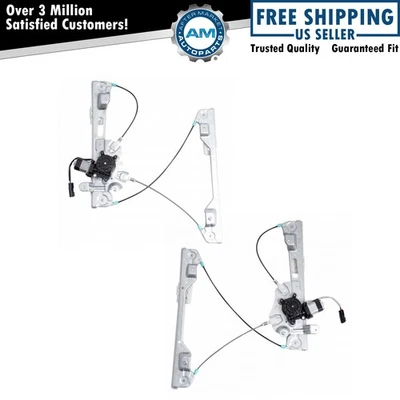 Juego de motor y regulador de ventana eléctrica delantera para Chevrolet Malibu 2013-2015 Foto 1 de 4