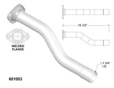Tubos de escape y escape para Honda Civic 2005 1,7 L L4 gas sohc Foto 1 de 2
