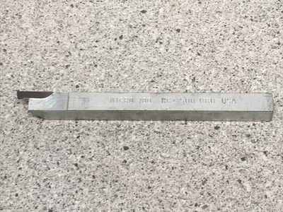 Micro 100 Rc-500 80 Brazed Tool Bit,Rc,6 In L,1/2 In W - Image 1 of 4