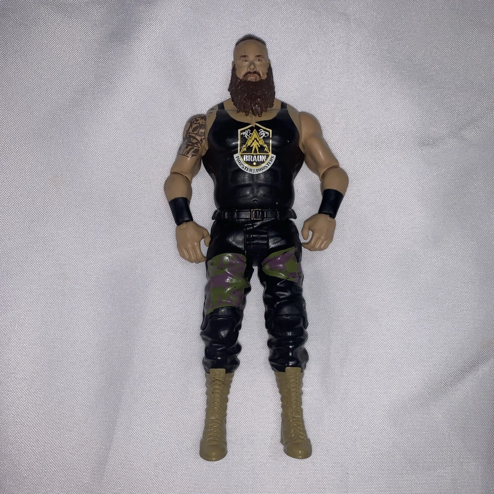 Figura WWE Mattel Monsters Of All Monsters 8 pulgadas serie básica 115 Braun Strowman Foto 1 de 4