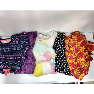 5 Little Girl Size 6x Dresses Lularoe, OshKosh, Jessica Ann - Picture 1 of 6