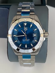 Reloj para hombre Tag Heuer 41 mm AQUARACER cuarzo fecha azul WAY1112.BA0928 - Imagen 1 de 8
