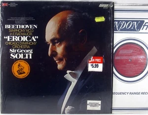LONDON ffrr UK 1977 Beethoven SYMPHONY #3 EROICA Solti SHRINK CS-7049 NM - Imagen 1 de 3