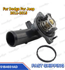 Thermostat Housing For 2018 2017 2016-2011 Jeep Grand Cherokee 3.6L 5184651AG Jeep Wrangler